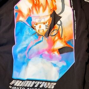 NWOT Primitive Naruto Shippuden Large Back Graphic Long Sleeve T-shirt Size Xl